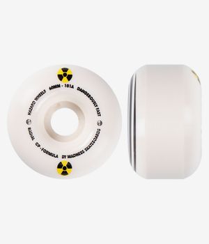 Madness Hazard Swirl CP Radial Ruote (white) 60mm 101A pacco da 4
