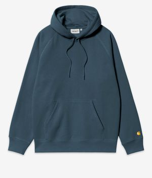 Carhartt WIP Chase sweat à capuche (duck blue gold)