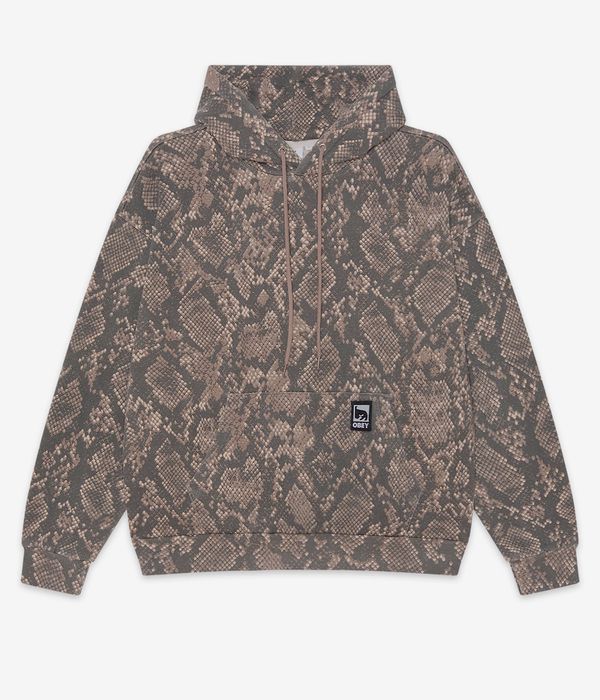 Obey Post Hoodie (dusty vintage rafflesnake)