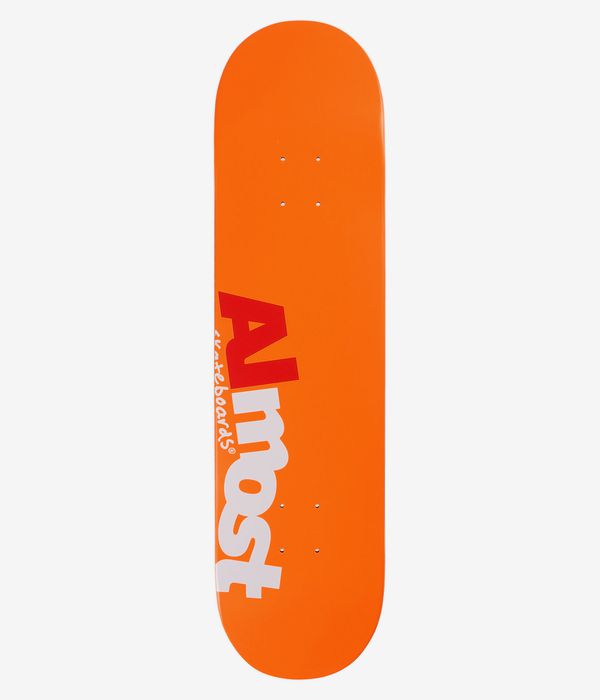 Almost Most 8" Skateboard Deck (orange)
