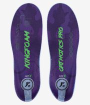 Footprint King Foam Orthotics Pro Fluid X Plantilla (purple camo green)