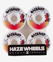 Haze Mackrodt Pro Conical Rouedas (white) 52mm 99A Pack de 4