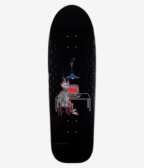 skatedeluxe Heaven Shaped 9.375" Planche de skateboard (black)