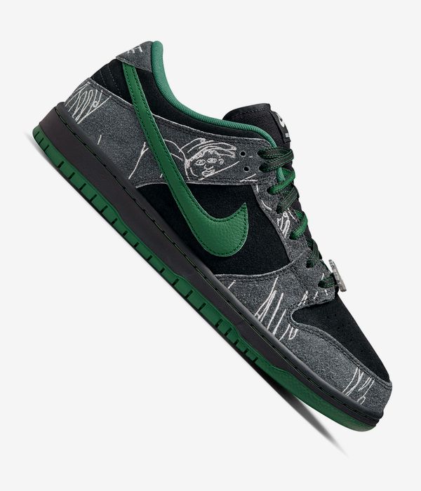 Nike sb black green outlet