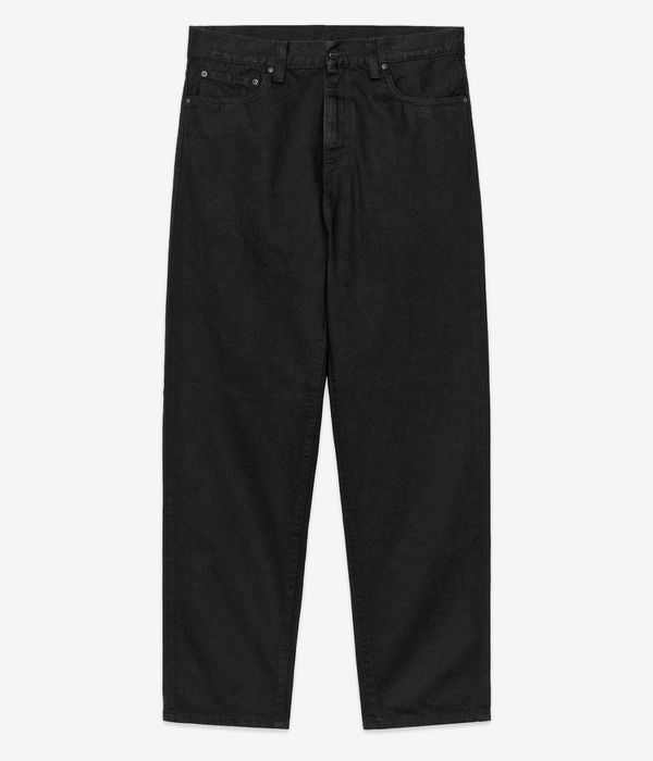 Carhartt WIP Aaron Pant Camano Jeans (black rinsed)