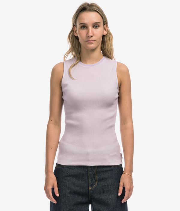 Iriedaily 2 Tone Rib Canotta women (light violett)