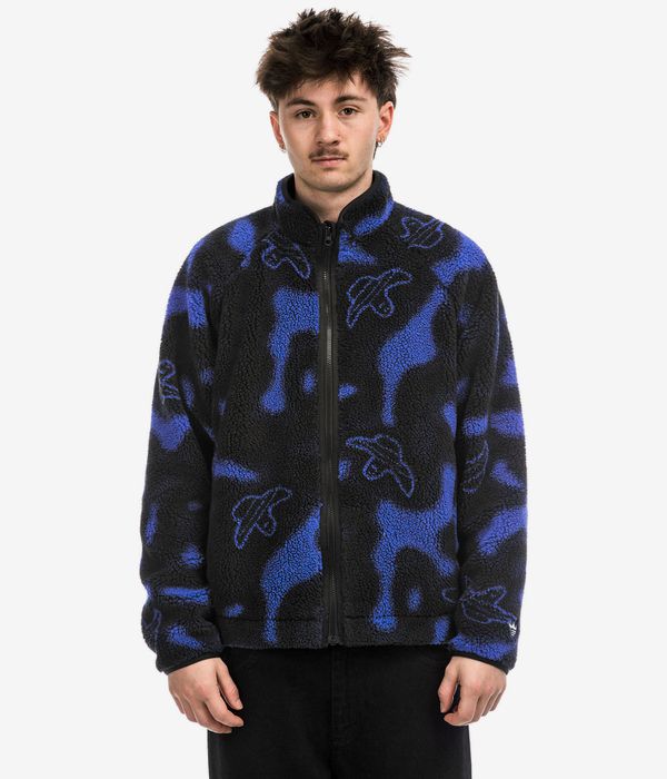 adidas Shmoo Fleece Jacke team royal blue black online kaufen skatedeluxe