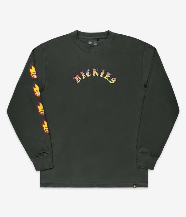 Dickies x Spitfire Logo Longsleeve (olive green)