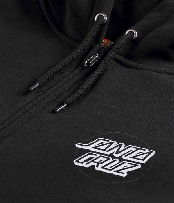 Santa Cruz Wooten Duo Zip-Hoodie (black)