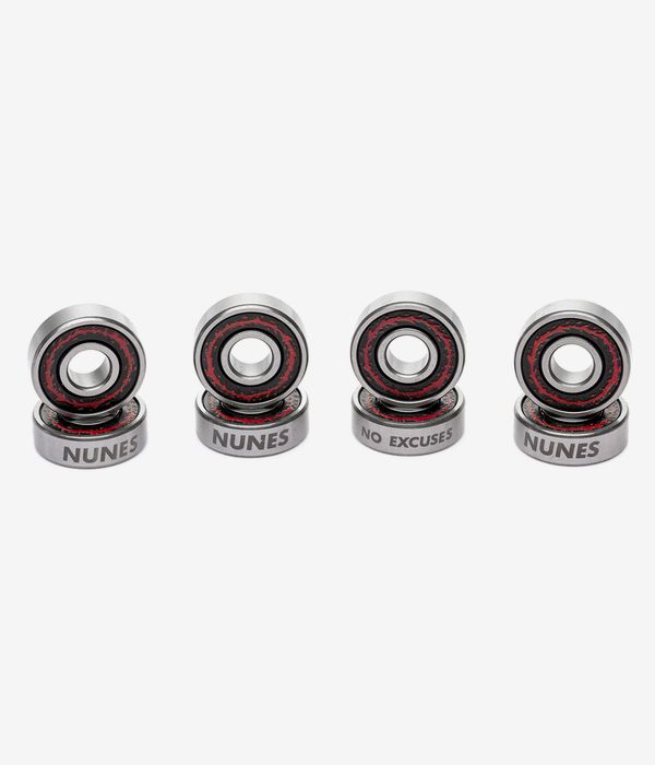 Bronson Speed Co. Nunes Pro G3 Bearings (black red)