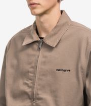 Carhartt WIP Module Script Watertown Jacke (leather black rigid)
