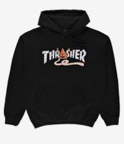 Thrasher x Toy Machine Pyramid Sudadera (black)