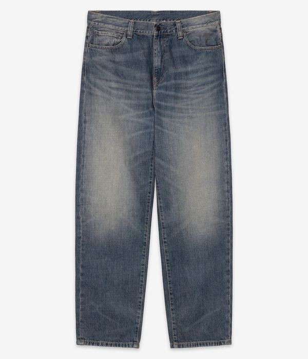 Carhartt WIP Aaron Pant Camano Pants (blue mid worn used)