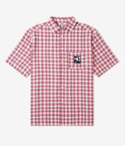 Come Sundown Brain Power Plaid Camisa (red)