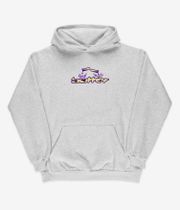 Butter Goods Corrosive Applique Hoodie (ash)