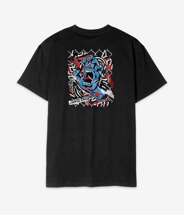 Santa Cruz Damaged Hand T-Shirt (black)