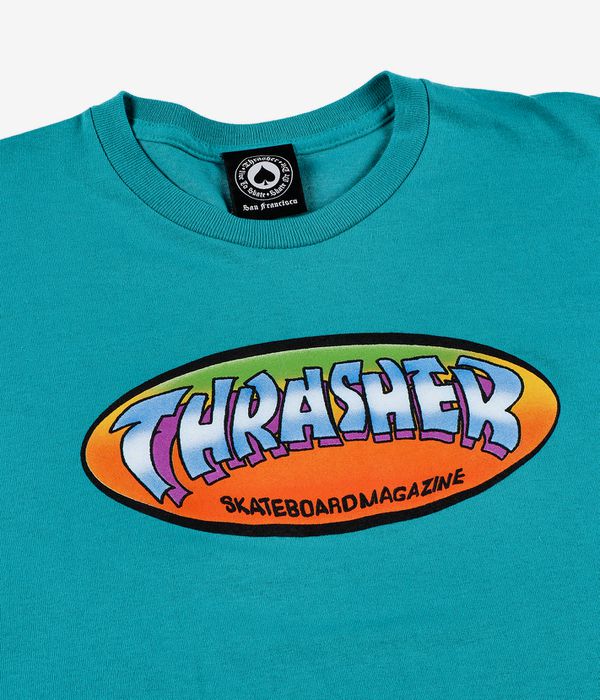 Thrasher Ninety-Five T-shirt (jade dome)