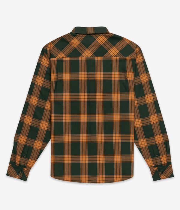 Element Compass Shirt (forest cheddar plaid)