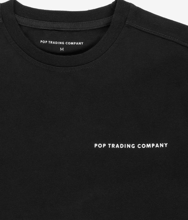 Pop Trading Company Logo Camiseta (black)