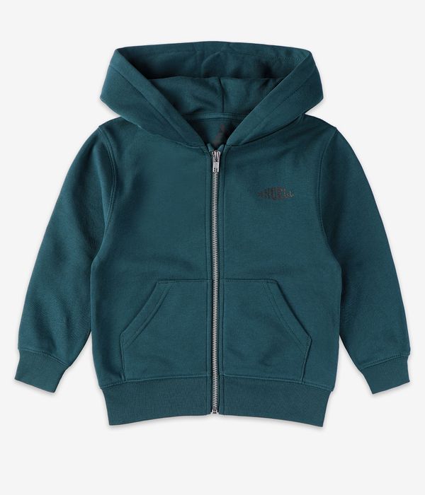 Anuell Martum Zip-Sweatshirt avec capuchon kids (green)