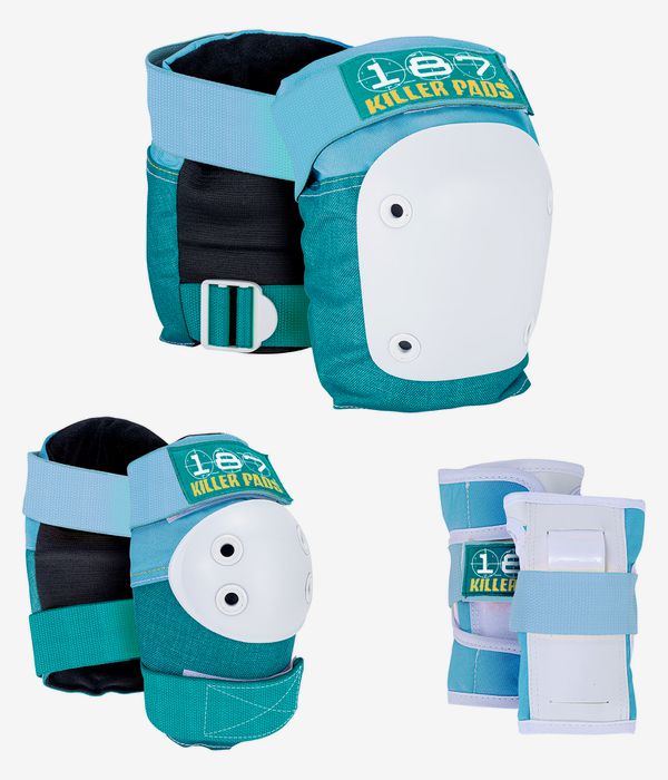 187 Killer Pads Adult Set di protettori (teal)