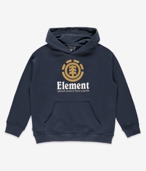 Element Vertical Hoodie kids (eclipse navy yellow)