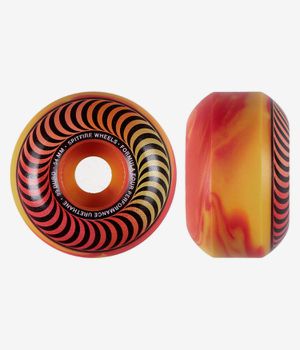 Spitfire Formula Four Multiswirl Classic Rollen (yellow red) 54mm 99A 4er Pack