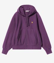 Carhartt WIP W' HD American Script Zip-Hoodie women (huckleberry)
