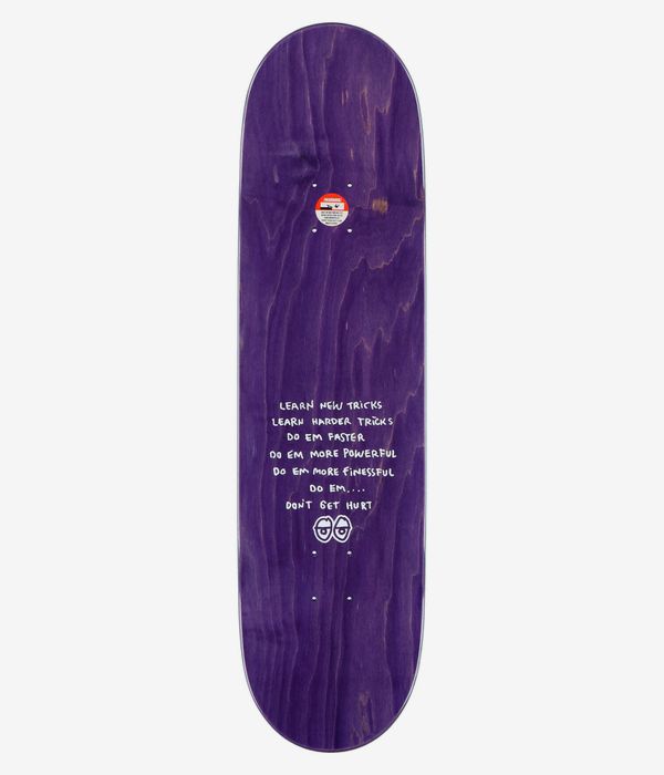 Krooked Sandoval I Ride 8.62" Skateboard Deck (grey)
