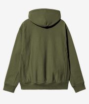Carhartt WIP American Script Bluzy z Kapturem (tarragon)
