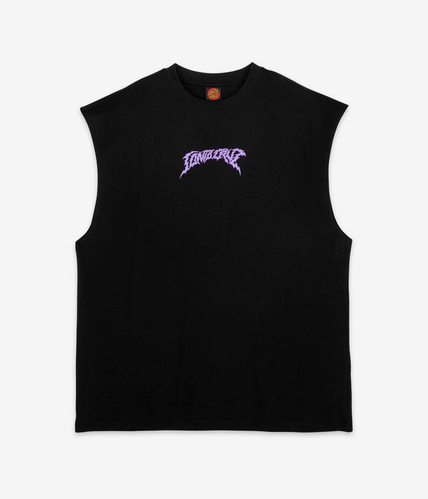 Santa Cruz Out Of Time Front Camiseta de tirantes (black)