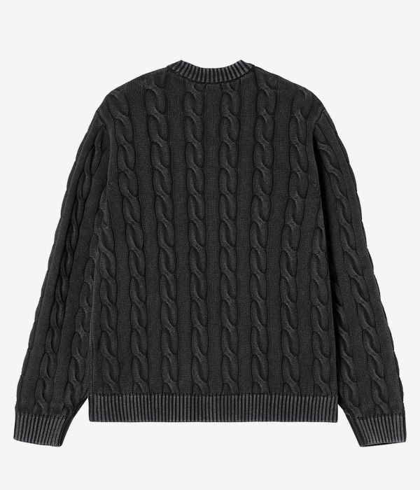 Carhartt WIP Carter Sweatshirt (black garment dyed)