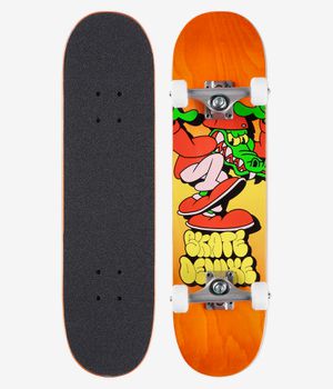 skatedeluxe Croc Kids 7.25" Board-Complète (orange)