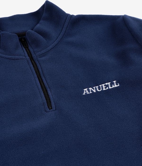 Anuell Kozor Fleece Half Zip Sweatshirt (navy light blue)