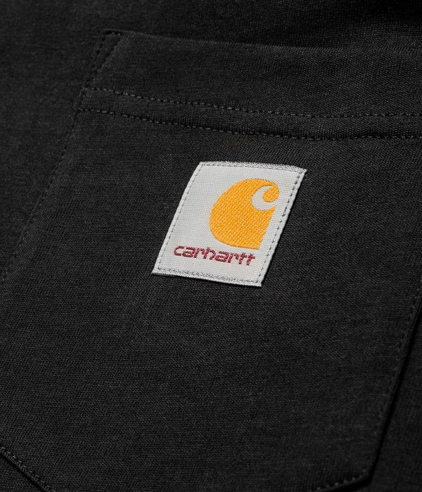 Carhartt WIP Pocket Camiseta de manga larga (black)