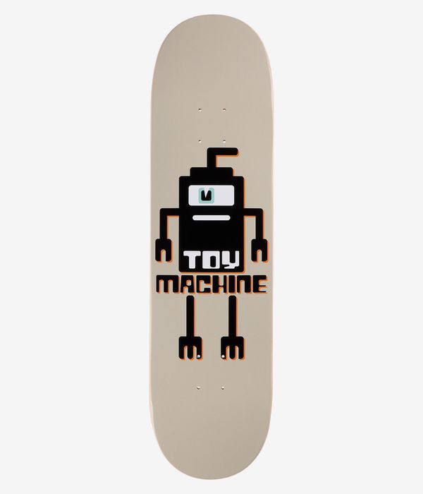 Toy Machine Binary Sect Black 8.25" Skateboard Deck (black)