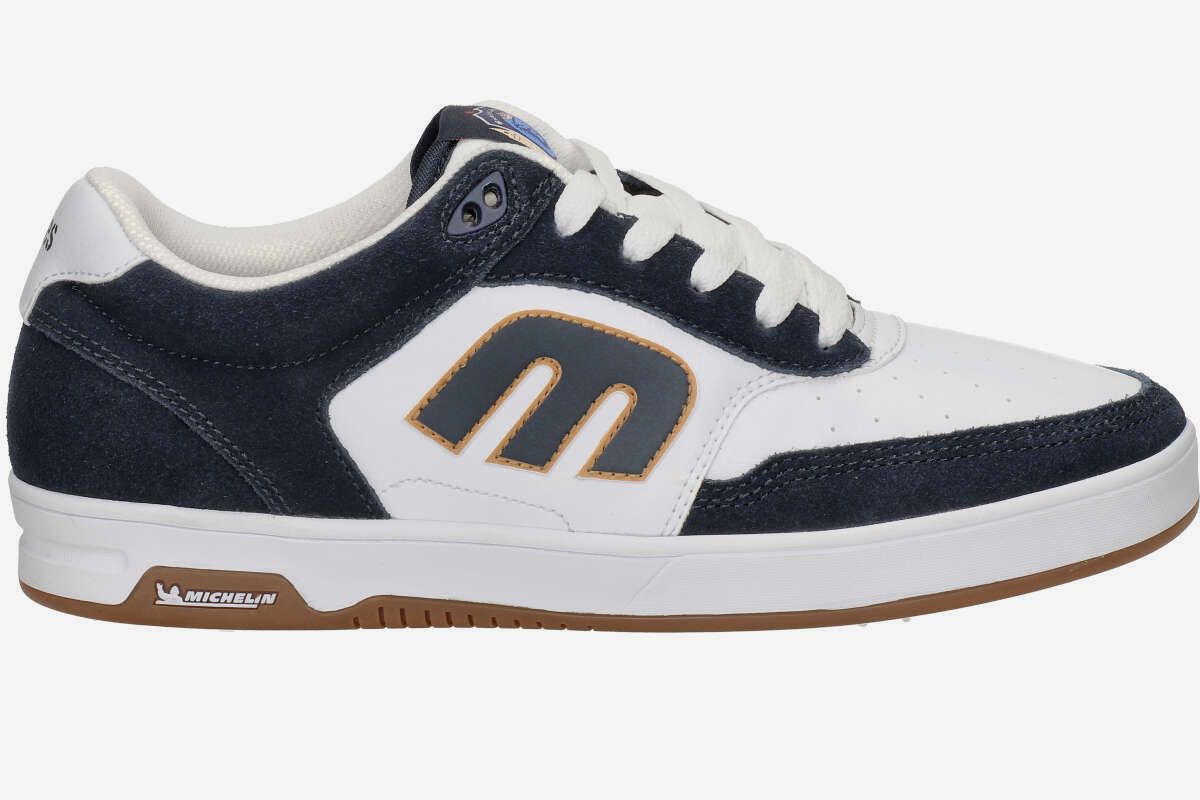 Etnies x Michelin The Aurelien Zapatilla (white navy gold)