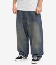 Carhartt WIP Brandon Pant Cotton Smith Jeans (blue worn used wash)