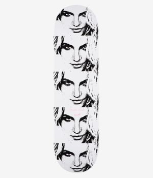 Welcome x Britney Till The World Ends 8.5" Skateboard Deck (white)