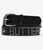 Butter Goods Leather Studded Belt (black)