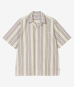 Carhartt WIP Folsey Shirt (stripe pale olive white)
