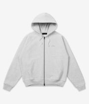 Dime Classic Small Logo Zip-Hoodie (ash)
