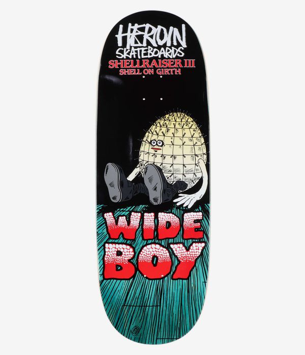 Heroin Skateboards Shellraiser 3 10.75" Skateboard Deck (multi)