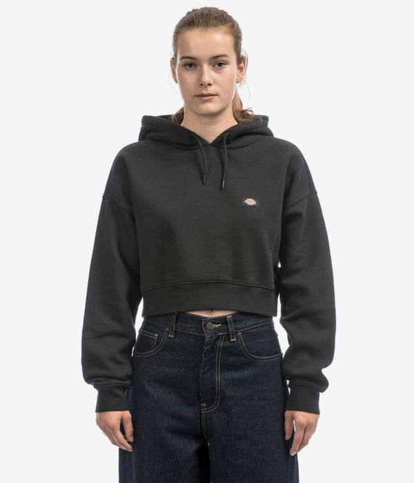 Dickies Oakport Cropped Hoodie women black