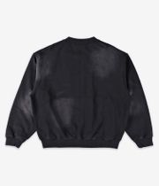 Dime Faded Fleece Bomber Jacket (black)