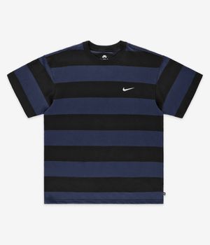 Nike SB Stripe T-Shirty (midnight navy black)
