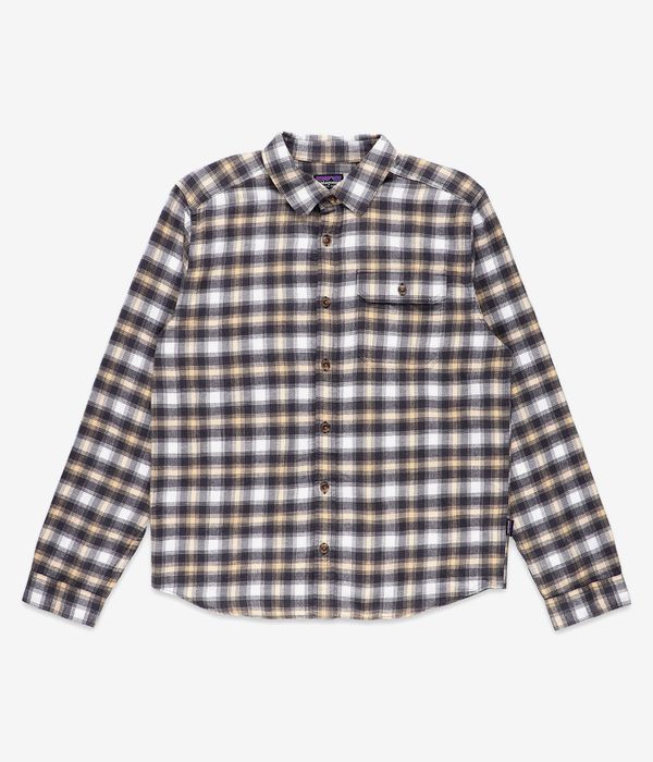 Patagonia Cotton In Conversion LW Fjord Flannel Shirt (beach day sandy melon)