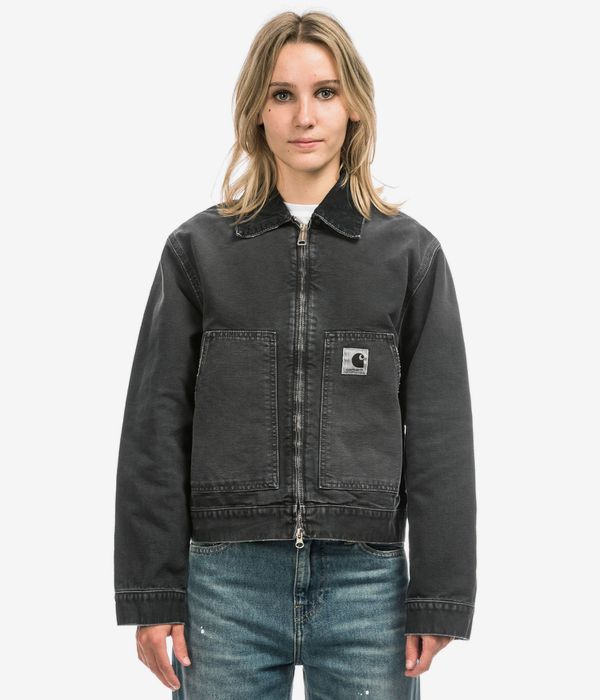 Carhartt WIP W' OG Arcan Jacket women (black black destroy wash)