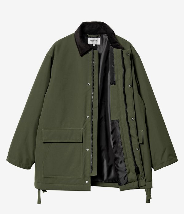 Carhartt WIP Clarton Coat Jacke (office green black)
