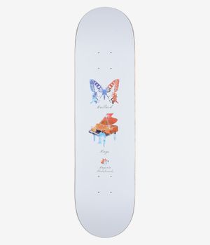 Magenta Maillard Butterfly 8.125" Skateboard Deck (multi)
